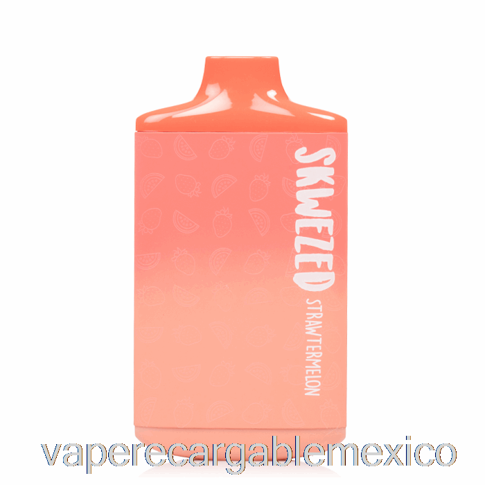 Vape Recargable Skwezed 5k Desechable Melón De Paja